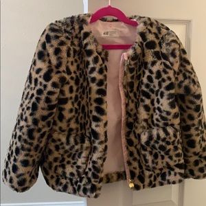 H&M kids fur jacket